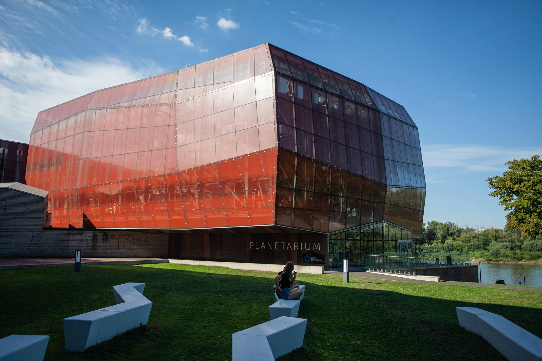 Centrum Nauki Kopernik w Warszawie — budynek Planetarium Niebo Kopernika